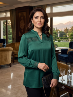 شومیز دانتل دار