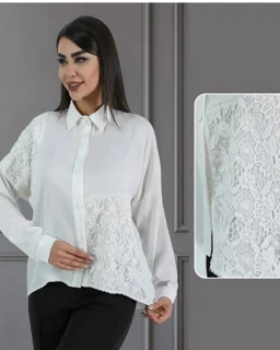 شومیز دانتل دار