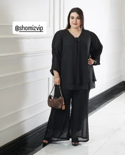 شومیز آستین پلیسه